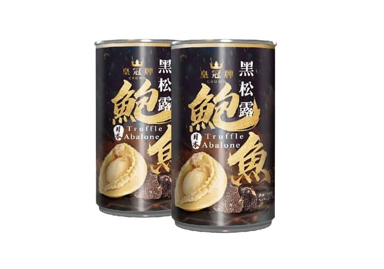 龍昌行 皇冠牌4頭黑松露鮑魚
