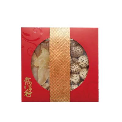龍昌行 精選雙拼海味禮盒A 花菇螺片