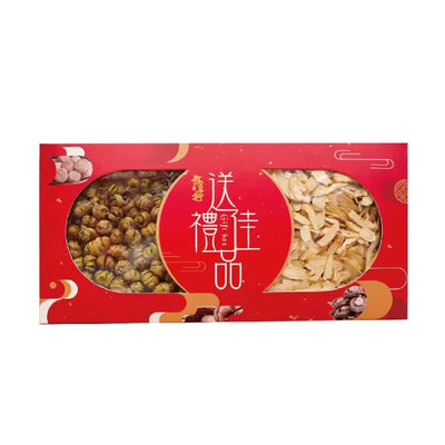 龍昌行 花旗參片石斛雙拼禮盒