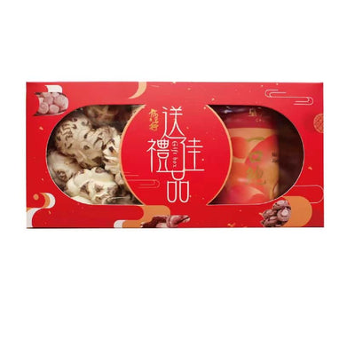 龍昌行 鮑魚花菇雙拼禮盒